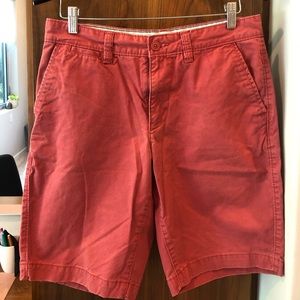 Sonoma Red Khaki Shorts